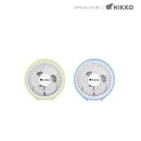 ราคา NIKKO นิกโก้ พัดลมชาร์จไฟพร้อมโคมไฟ แบบพกพา 6 นิ้ว (NK-MF-L2766) ฟ้า (12398650)