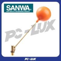 ราคา SANWA ลูกลอยถังเก็บน้ำ รุ่น FV-15 สีส้ม 1/2 นิ้ว (12398930)