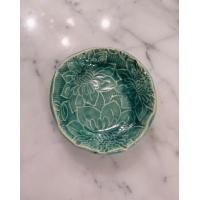 ราคา araya clay & craft จานขนมเซรามิคลายดอกไม้สไตล์วินเทจ (12366936)