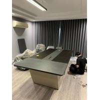 ราคา High-tech-bed Furniture โต๊ะประชุม โต๊ะประชุม 10 ที่นั่ง โต๊ะประชุมขาเหล็ก โต๊ะประชุม 16 ที่นั่ง รุ่น CFT-05 300cm+เก้าอี้8 (12405851)