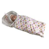 ราคา Palm&Pond ผ้าห่อตัวสำเร็จรูป เบาะอุ้มทารก 100% Cotton แถมหมวกเด็กอ่อน หัวหมีชมพู (12418019)
