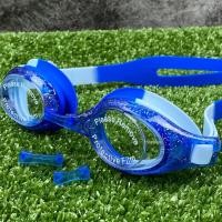 ราคา Double K Sport แว่นว่ายน้ำ แว่นตาว่ายน้ำเด็ก GRAND SPORT รหัส 343812 ฟ้า (12420722)