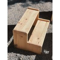 ราคา โกดังไม้ - บันไดไม้ 2 ชั้น สำหรับสัตว์เลี้ยงขึ้นเตียง ยกระดับ / ที่วางทำเล็บ แข็งแรง รับน้ำหนักได้ดี (12325743)