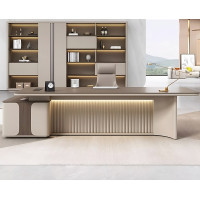 ราคา High-tech-bed Furniture โต๊ะผู้บริหารพร้อมเก้าอี้ทำงาน โต๊ะทำงานผู้บริหาร โต๊ะทำงานผู้บริหารโมเดิร์นทันสมัย 200 cm (12343386)