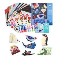 ราคา Joan Miro กระดาษโอริกามิ กิจกรรมพับกระดาษสำหรับเด็ก Amazing Origami Series ของเล่นเด็ก 2-3 ขวบขึ้นไป ลายสัตว์ (12364042)