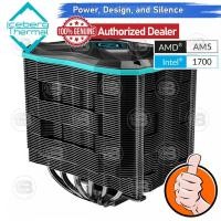 ราคา CoolBlasterThai Iceberg Thermal IceSLEET G6 Stealth Dual Tower CPU Cooler with A-RGB Normal (12384065)