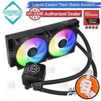 ราคา CoolBlasterThai Iceberg Thermal IceFLOE OASIS 240 AIO CPU Liquid Cooler with A-RGB Normal (12384069)