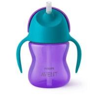 ราคา Philips Avent ถ้วยหัดดื่ม ดูดง่าย ไม่ต้องออกแรงเยอะ ขนาด 200ml. สำหรับ 9m+ ม่วง (12391337)