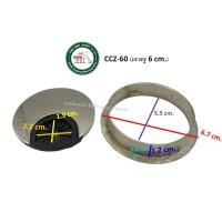 ราคา YONGHONG ช่องร้อยสายไฟ ช่องสายไฟ ซิงค์อัลลอยสีสแตนเลส มีสองขนาด CCZ-60 CCZ-80 CCZ-60 (รูเจาะ 6ซม) (12402403)