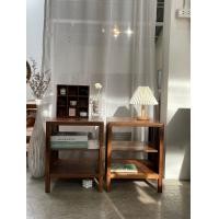 ราคา decorme.offiicial โต๊ะข้างเตียงไม้สักเก่า ไม้ซี่ 40*40*45 (12366470)