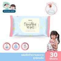 ราคา godmami แผ่นเช็ดทำความสะอาดจุดซ่อนเร้น ผ้าเปียก ทิชชูเปียก 30 แผ่น - mild first feminine wipes (12371333)