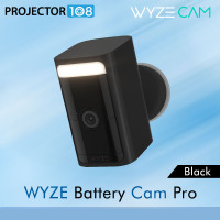 ราคา WYZE Battery Cam Pro 2K HDR Rechargeable Battery Outdoor/Indoor Security Camera, Color Night Vision (1 Pack) 1 Black (12393247)