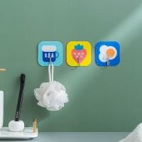 ราคา Smart Home ที่วางสบู่ ที่วางแชมพู ที่แขวนขวด ตัวแขวนติดผนัง ตะขอการ์ตูน คละแบบ (12431269)