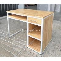 ราคา 99HomeStore โต๊ะทำงาน/โต๊ะเขียนหนังสือ ก60*ย90*ส75 Normal (12431609)
