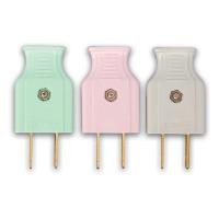 ราคา ช่างไทย Zeberg ปลั๊กตัวผู้ ปลั๊กเสียบตัวผู้ ขาแบน คละสี ตัวผู้ (12441987)