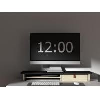 ราคา Luvora Regal05 ชั้นวางจอคอม ที่วางโน็ตบุ๊ค ที่วางของใต้จอแบบมีลินชักด้านข้างสำหรับใส่อุปกรณ์แบบถอดออกได้ ดำโอ็ค (12470921)