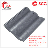 ราคา SCG กระเบื้องหลังคาคอนกรีต เอสซีจี รุ่นซีแพค (สินค้าบางรายการสั่งผลิต สนใจ รบกวนทักแชทค่ะ) เทาแทนทาลัม (12472609)