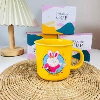 ราคา Dish.is.ceramics Rabbit mug แก้วกระต่าย แก้วกาแฟ เซรามิค ลายกระต่าย มี 7สี กระต่ายเหลือง (12375258)