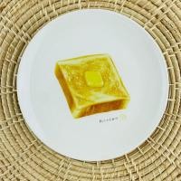 ราคา Dish.is.ceramics จานคาเฟ่ จานใส่เค้ก 6นิ้ว เป็นเซรามิค เข้าเวฟได้ มีให้เลือก 3 ลาย ขนมปังทาเนย (12375588)