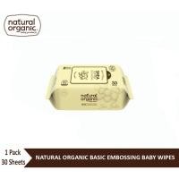 ราคา little you & me natural organic basic embossing baby wipes (portable type,30sheets) ทิชชูเปียก (12385342)