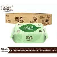 ราคา little you & me natural organic, original plain baby wipes (refill type, 20*30 sheets) ทิชชูเปียก (12385371)