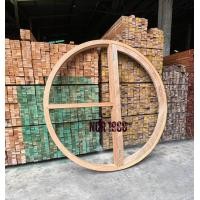 ราคา NCR 1988 วงกบหน้าต่างไม้เนื้อแข็งวงกลม บานเปิดปิดได้ 120x120 cm. (12397948)