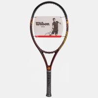 ราคา Wilson ไม้เทนนิส Hyper Hammer 2.3 Tennis Racket G2 4 1/4 | Burgundy/Black ( WR136411U2 ) WR136411U2-แดงดำ (12405330)