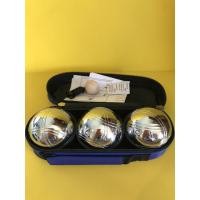 ราคา Thaibasshopลูกเปตอง เปตอง แข่งขัน ชุบโครเมียม Power Boule ชุด 3ลูก ลาย 2 (12406907)
