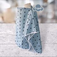 ราคา Palm&Pond เสื้อคลุมให้นมบุตร ผ้าคลุมให้นม ผ้าไหมอิตาลี มีโครงในตัว ถอดโครงออกได้ คลุมได้ 360 อ ฟ้าจุดดำ (12416288)