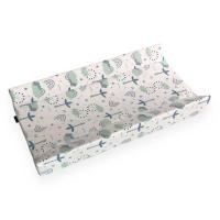ราคา Palm&pond เบาะรองเปลี่ยนผ้าอ้อม เบาะรองหลังอาบน้ำ มีขอบกั้น สำหรับทารก กันน้ำ ระบานอากาศได้ เมฆขาว,ทั้งชุด (12416404)