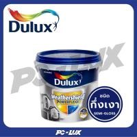 ราคา DULUX สีน้ำทาภายนอก ชนิดกึ่งเงา รุ่น WEATHERSHIELD POWERFLEX สีเบส เบส C,3L / 1GL (12416739)