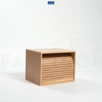ราคา FASTTECT ตู้โค้งเก็บของ หน้าบานเลื่อน ทรงเหลี่ยม (12324945)