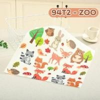 ราคา The Simple Home ผ้าเช็ดจาน ผ้าเช็ดแก้ว ผ้าเช็ดอเนกประสงค์ Glass-cloth Napkin Tea-towel ลายตาราง 94T2 zoo (12417100)