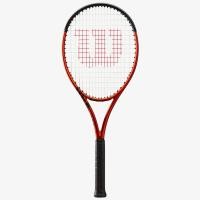 ราคา Wilson ไม้เทนนิส Burn 100LS V5 Tennis Racket 4 1/4 | Burnt Orange/Black ( WR109011U2 ) WR109011U2-นต.ส้มดำ (12406322)