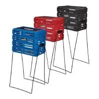 ราคา Tourna ตะกร้าเก็บลูกเทนนิส Ball Port 80 Tennis Ball Hopper Basket (3สี) 078914001703-ดำ (12405273)