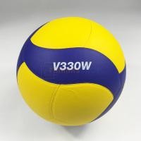 ราคา Thaibasshop วอลเลย์บอล Mikasa V330W รุ่น Competition Model ลูกวอลเลย์บอลหนังอัด PU นุ่ม มีมอก. Normal (12407037)
