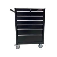 ราคา lucky day plus ตู้เครื่องมือ 6 ลิ้นชัก มีกุญแจล็อค 34x71x89 ซม. สีดำ รุ่นล้อใหญ่ 4 นิ้ว(เสียงเงียบ) (12412677)