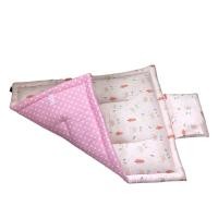 ราคา Palm&Pond ที่นอนเด็กอนุบาล ที่นอนปิคนิค 100% Cotton กระต่ายชมพู (12413826)