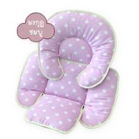 ราคา Palm&Pond เบาะรองคาร์ซีท เบาะรองรถเข็น เบาะรองนั่งในรถ เบาะรองคาร์ซีท มงกุฏชมพู (12416388)