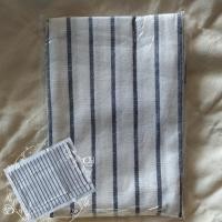 ราคา The Simple Home ผ้าเช็ดจาน ผ้าเช็ดแก้ว ผ้าเช็ดอเนกประสงค์ Glass-cloth Napkin Tea-towel ลายตาราง 96FF 47x70cmเส้นเล็ก (12417109)