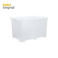 ราคา index living mall กล่องสี่เหลี่ยมมีล้อ รุ่นฮัลค์ ขนาด 100 ลิตร - สีขาว (12417311)
