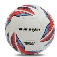 ราคา Double K Sport ฟุตซอล ลูกฟุตซอลหนังเย็บ เบอร์4 FIVE STAR รุ่นFS6600 ขาว-แดง (12421971)