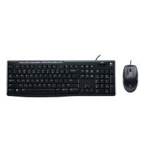 ราคา PANSONICS KEYBOARD & MOUSE LOGITECH MK200 MEDIA (BLACK) Normal (12427082)