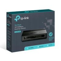 ราคา PANSONICS TP-Link TL-SF1016D 16-Port 10/100Mbps Desktop Switch HUB สินค้ารับประกัน Limited Life Time Normal (12427120)