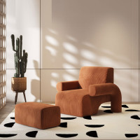 ราคา MJhomedesigns เก้าอี้อาร์มแชร์รุ่น CH516 Brown (12385580)