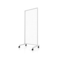 ราคา Kefva ชั้นแขวนสินค้า รุ่นมีล้อ ลวด 3 มม. ชั้นแขวนฮุก แผงโชว์ ตะแกรงแขวนของขาย สแตนโชว์ ราวห้อยสินค้า สีขาว 90x120 cm (12385918)