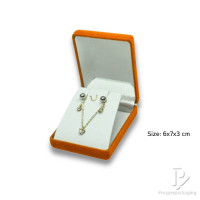ราคา Prosperpack รวมกล่องกำมะหยี่ใส่ชุดเครื่องประดับ รุ่น 28 ส้ม/ขาว (12386050)