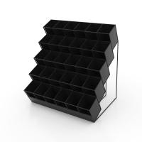 ราคา Kefva ชั้นวางปากกา 5 ชั้น 30 ช่อง ชั้นเหล็กหนา ขนาด 30x40x42cm ชั้นวางน้ำหอม ครีมซอง ชั้นโชว์สินค้าตั้งโต๊ะเคาน์เตอร์ สีดำ (12386262)