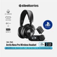 ราคา SteelSeries Arctis Nova Pro Wireless Gaming Headset หูฟังเกมมิ่งไร้สาย เสียง 7.1 Multi-Platform #Qoomart PlayStation - Black (12382408)