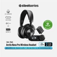 ราคา SteelSeries Arctis Nova Pro Wireless Gaming Headset หูฟังเกมมิ่งไร้สาย เสียง 7.1 Multi-Platform #Qoomart XBOX - Black (12382409)